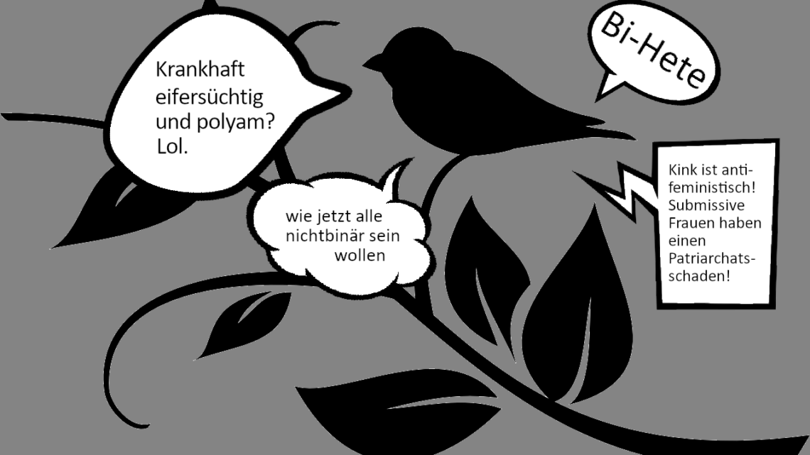 Twitter-Diskurs, raus aus meinem Kopf/Bett/Leben!